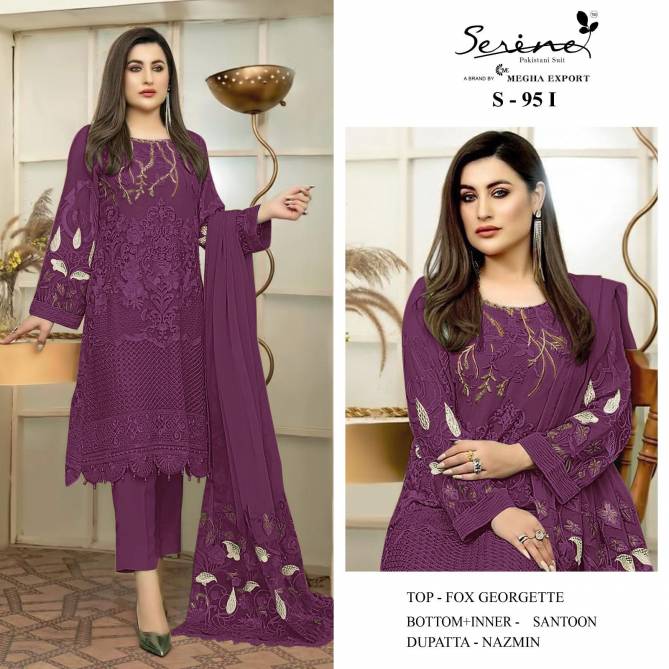 S 95 By Serine I To L Pakistani Suits Catalog
